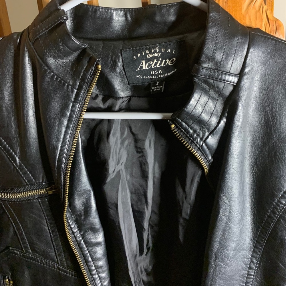 Leather jacket